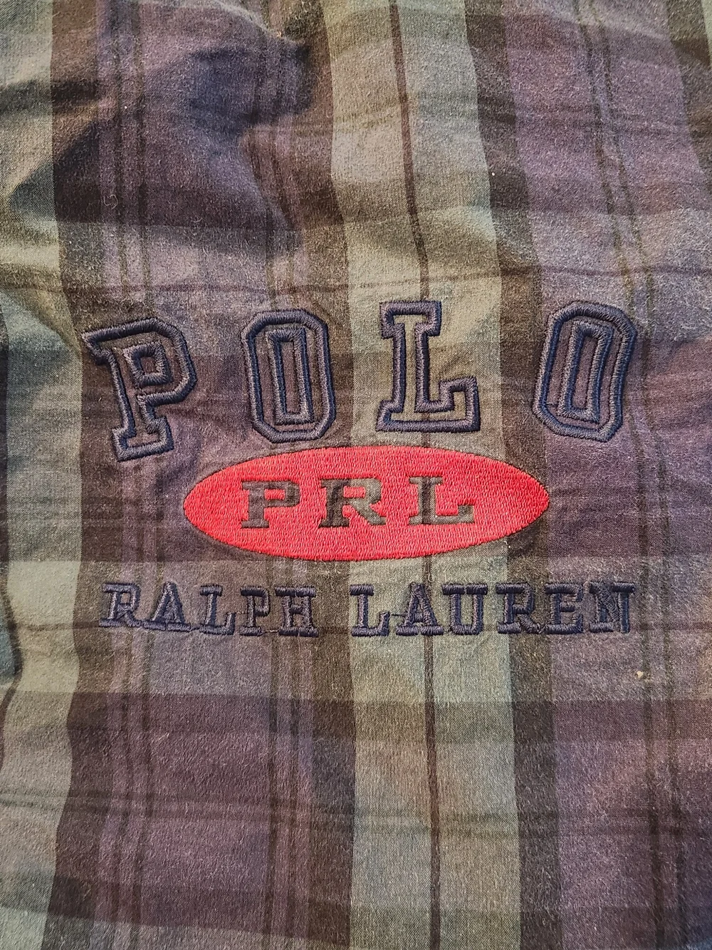 Vintage Polo Ralph Lauren Flannel Down Comforter